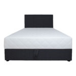 Lova LEIKO 140x200 cm, juoda - Image 3