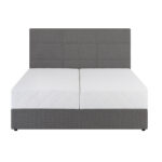 Lova LEIKO 160x200 cm, pilka - Image 2