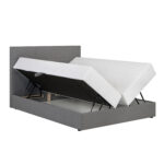 Lova LEIKO 160x200 cm, pilka - Image 3