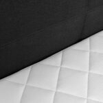 Lova LEIKO 160x200 cm, juoda - Image 6