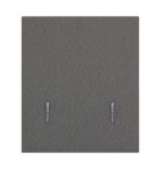 Lovos galvūgalis LANDE 90x200cm, pilkas