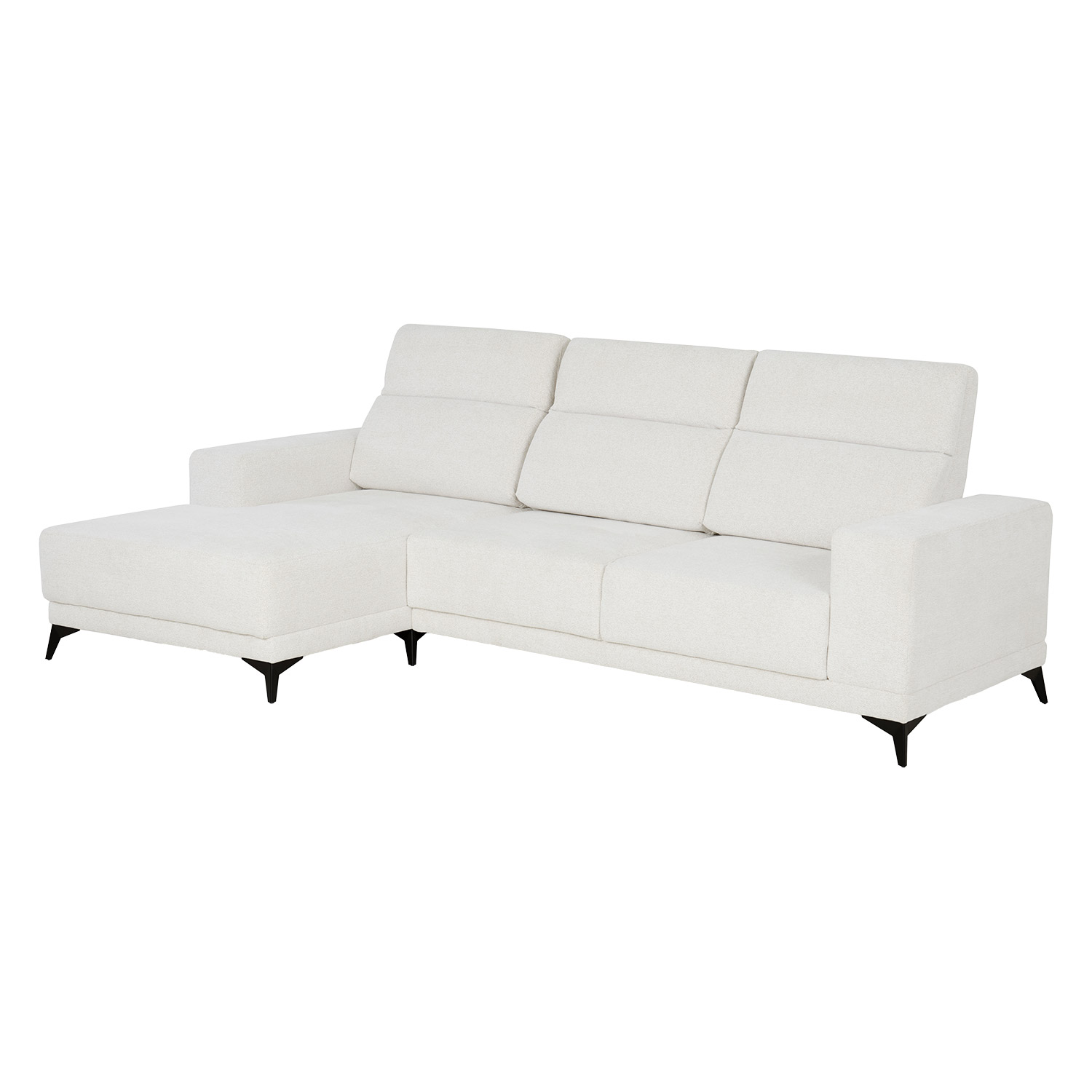 80695 Kampinė sofa DARLA VN šviesiai smėlio spalvos - Image 1