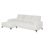 Kampinė sofa DARLA VN šviesiai smėlio spalvos - Image 6