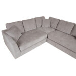 Kampinė sofa EDRA šviesiai pilka - Image 6