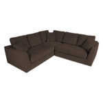 Kampinė sofa EDRA tamsiai pilka - Image 2