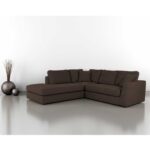 Kampinė sofa EDRA tamsiai pilka - Image 8