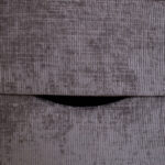 Kontinentinė lova LAARA 90x200cm, grafito spalvos - Image 9