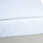 Kontinentinė lova LEVI 160x200 cm, su čiužiniu, tamsiai smėlio spalvos - Image 6