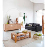 Kavos staliukas CHICAGO NEW, 110x65xH43cm, mediena: ąžuolo fanera, spalva: natūrali - Image 4