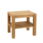 Naktinis staliukas CHICAGO NEW, 50x40xH45cm, su lentyna, mediena: ąžuolo fanera, spalva: natūrali - Image 2