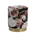 Otomanas LA PERLA D35xH42cm, gėlių spalvos - Image 2