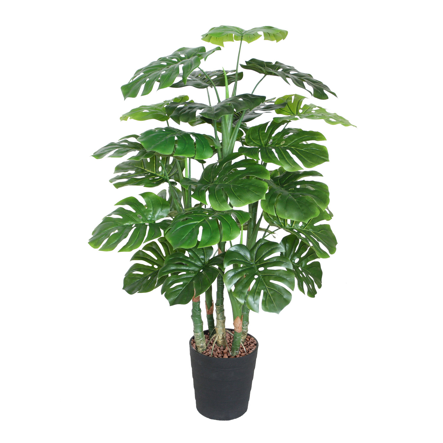 84682_02 Dirbtinis medis WIND MONSTERA H120cm - Image 1