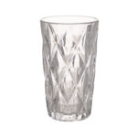 Geriamoji stiklinė high CORAL 350ml, skaidri