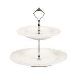 Lėkštė 2x SOFIA, D20/26,5 cm, balta - Image 3