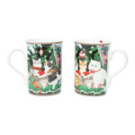 Puodeliai MIA CATS H10,5cm 300ml 2vnt. dovanų dėžutėje - Image 3