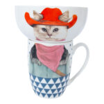 Puodelių ir dubenėlių rinkinys POPPY, sumaišyti - Image 7