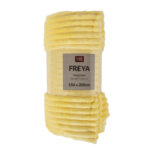 Pledas FREYA 150x200cm, geltonas