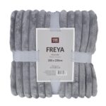 Pledas FREYA XL 200x230cm, pilkas