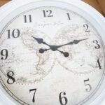 Sieninis laikrodis GUSTAV D60cm, baltas - Image 2