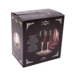 Šampano taurė ASTON sidabrinio blizgesio - Image 2