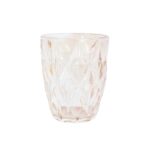 Geriamoji stiklinė CORAL 250ml, aukso blizgesio