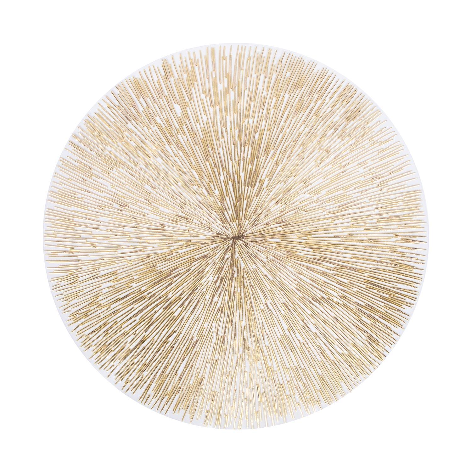 87145 Padėkliukas ZIA D38cm aukso spalvos - Image 1