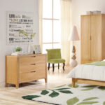 Komoda CHAMBA 90x45xH75cm, ąžuolas