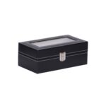 Laikrodžių dėžutė SEZANE 20,5×10,5x8cm, ruda