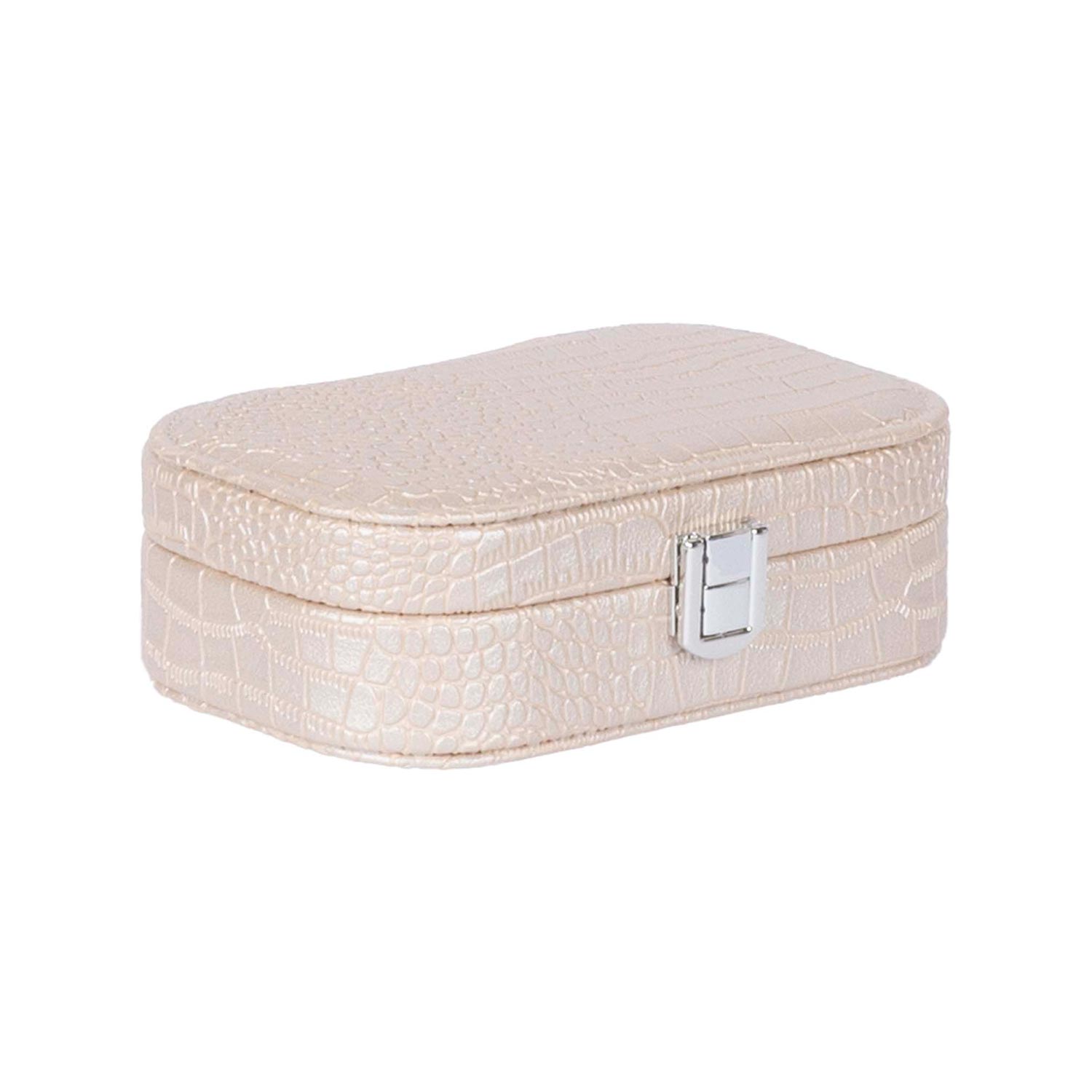 87429 Juvelyrinių dirbinių dėžutė SEZANE XS 15x10x4,5cm, smėlio spalvos - Image 1