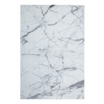 Kiliminė danga SANFORD-5, 200x285cm, balta/pilka