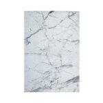 Kiliminė danga SANFORD-5, 100x150 cm, balta/pilka