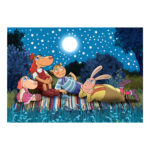 Kilimas LOTTE-1, 100x160cm, naktinis