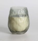 Kvapnioji žvakė stiklinėje dėžutėje NATURE GREEN H10,8cm, Evergreen