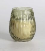 Kvapnioji žvakė stiklinėje NATURE GREEN H10,8cm, "Tranquil Summer