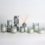 Kvapnioji žvakė stiklinėje NATURE GREEN H13,5cm, "Southern Night - Image 3