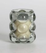 Kvapnioji žvakė stiklinėje dėžutėje NATURE GREEN H9,2cm, Evergreen