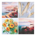 Sienų meno kūriniai PICTURE LAND 60x60cm, atspaudas, mišinys