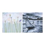 Sienų meno kūriniai PICTURE LAND 25x25cm, atspaudas, mišinys - Image 2