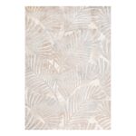 Kilimas TOULOUSE-1, 160x230cm, smėlio spalvos / pilki lapai