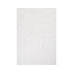 Kiliminė danga FAYETTE-3, 100x150 cm, balta
