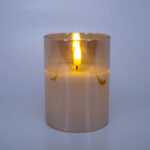 LED žvakė WINGS GOLDIE H10cm su taimeriu - Image 2