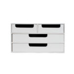 Dokumentų stalčius WILMA 34x26x18,5 cm, baltas - Image 4