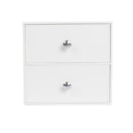 Dokumentų stalčius WILMA 25x33x24,5 cm, baltas - Image 4