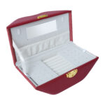 Papuošalų dėžutė SEZANE LIPS 25x12x12,5cm, raudona - Image 2