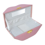 Papuošalų dėžutė SEZANE LIPS 25x12x12,5cm, rožinė - Image 2
