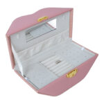 Papuošalų dėžutė SEZANE LIPS 25x12x12,5cm, rožinė - Image 3