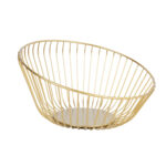 Žvakidė NISSA D25xH13cm, aukso spalvos