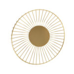 Žvakidė NISSA D25xH13cm, aukso spalvos - Image 2