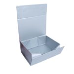 Popieriaus dėžutė TRUDY 35x25x11cm, sulankstoma, pilka - Image 2