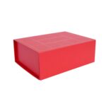 Popieriaus dėžutė TRUDY 26x18x8,5 cm, sulankstoma, raudona